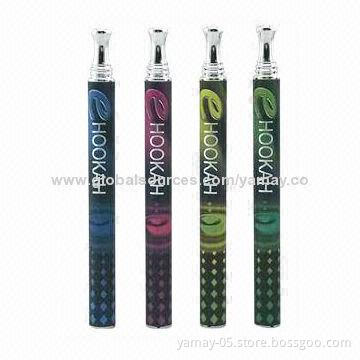 E-Hookah E cigarette, 800 puffs, crystal tip, LED light up, USA and UK market, steel body, CE